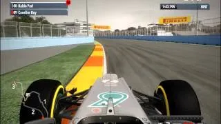 F1 2012 - TNC5 Round 8 - Valencia, Europe - 50% No Assists - Full Race