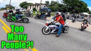 Here's Why I DITCHED My Own Group Ride 😪 | Panigale V4 SP2, Hayabusa, R1, ZX10r, R7, GSX-R1000, ZX6r