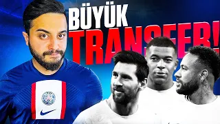 PSG TAKIMINA TRANSFER OLDUM! GOAT OLABİLECEK MİYİZ? Fifa 23 Oyuncu Kariyeri