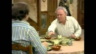 All in the Family - Archie teaches Mike how to Eat