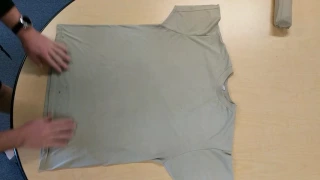 How to ranger roll a t-shirt!