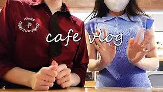 (Sub)카페에 친구가 놀러오면 생기는 일ᕕ( ᐛ )ᕗ/ cafe vlog/ 카페 브이로그 / cafe asmr / asmr/ nobgm