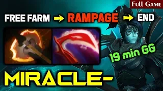 NEVER GIVE FREE FARM TO MIRACLE - Fountain Dive for RAMPAGE