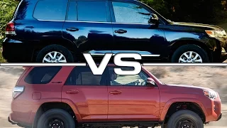 Toyota 4Runner vs Toyota Land Cruiser