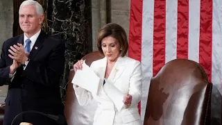 Nancy Pelosi doesn't regret tearing up Trump's 'manifesto of mistruths'