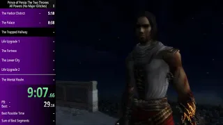 Prince of Persia The Two Thrones: All Powers No Major Glitches Speedrun in 1:57:36