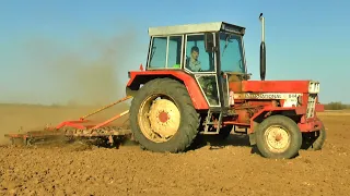 🚜Hard Working Tractor International 844S Tractor in Acțiune/Action in Roșiori Bihor - 05 April 2021