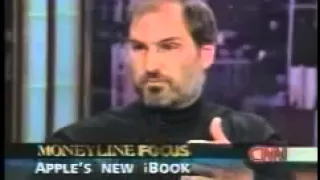 Steve Jobs TV interview about iBook launch 1999