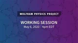 Wolfram Physics Project: Working Session Wednesday, May 6, 2020 [Finding Black Hole Structures]