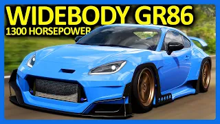 Forza Horizon 5 : Widebody Toyota GR86 Customization!! (FH5 Toyota GR86)