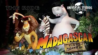 Madagascar Ride! A crate adventure | Universal Studios Singapore