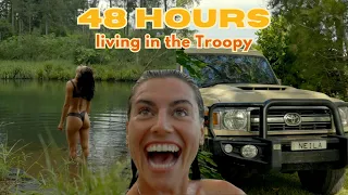 First 48 hours living in the Troopy | 4x4 off-road adventures