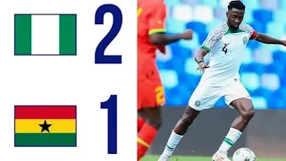 Nigeria 🇳🇬 VS Ghana 🇬🇭 (2-1 watch all goes