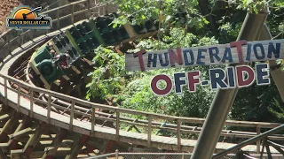 Thunderation Off-Ride Footage, Silver Dollar City Arrow Mine Train | Non-Copyright