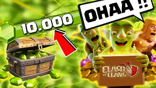 EN HIZLI YEŞİL TAŞ KASMA TAKTİĞİ !! 😱(Clash Of Clans)