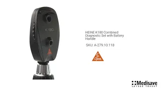HEINE K180 Combined Diagnostic Set with Battery Handle A 279 10 118
