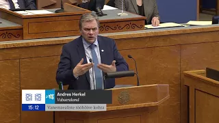 Riigikogu istung, 5. märts 2018