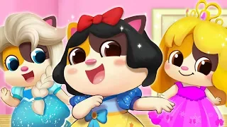 Five Little Princesses | Colors Song, Bath Song | Nursery Rhymes | Kids Songs| Kids Cartoon |BabyBus