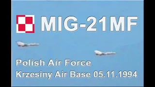 Poznan - Polish Air Force MIG-21MF 05.11.1994 - Krzesiny Air Base