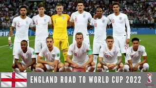 England Road to World Cup 2022 - All Goals