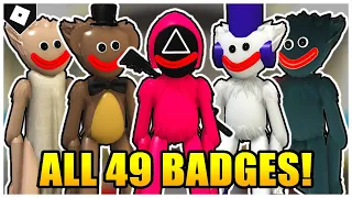 POPPY PLAYTIME MORPHS *How to get ALL 49 Huggy Morphs + Badges* 🎉UPDATE 5🎉 (ROBLOX)