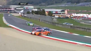 Ferrari Challenge (World Final) 2019. Mugello Circuit. All Crashes & Fails Compilation