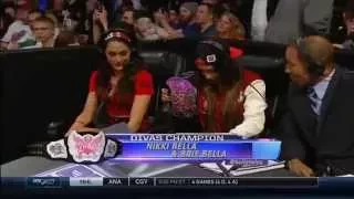 WWE SmackDown 3 12 AJ Lee and Paige vs Summer Rae and Cameron