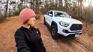 Exploring New Jersey  Pine Barrens With My Truck & Eating Subs!