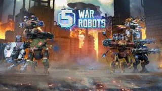 War Robots 5th Anniversary Theme - Update 5.0 Birthday Event Soundtrack War Robots - Full Version!