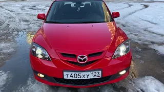 Мазда 3 БК 1.6 мкпп (Mazda 3 1.6 BK) хэтчбэк, обзор/осмотр