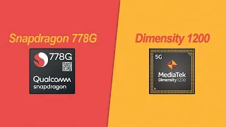 Qualcomm Snapdragon 778G VS MediaTek Dimensity 1200 | Full Comparison