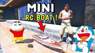 Shinchan and Franklin Buying Mini Rc Boat in GTA 5