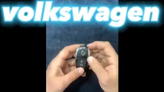 Volkswagen Touareg key fob battery replacement