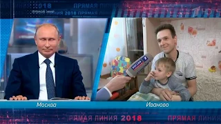 Ивановец задал вопрос Путину