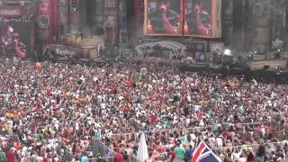 Tomorrowland 2012 Amazing Crowd !!! Dj Hardwell