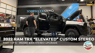 2022 Dodge RAM TRX "Elevated" Package - High-End Stereo Upgrade - Focal Utopia - Mosconi - Part 1