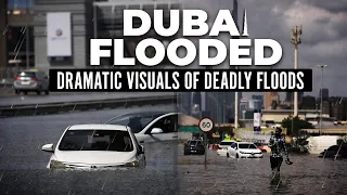 LIVE: Rain wreaks havoc in Dubai | Dramatic visuals of floods in UAE | Flights delayed for hours