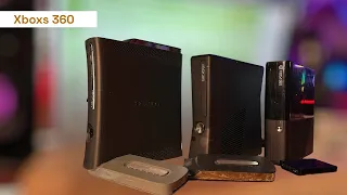 Xbox 360 fat vs Slim vs Slim e / comparación básica