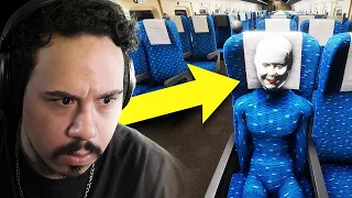 STUCK IN AN ENDLESS TRAIN WITH TERRIFYING ANOMALIES | Shinkansen 0 (All Endings)