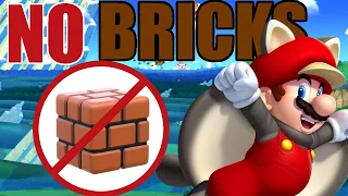 Is It Possible to Beat New Super Mario Bros U Deluxe Without Touching a Single Brick Block?