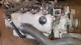 محرك سيارة moteur J5 2,5 D 1987 في حالة جيدة