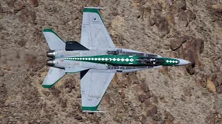 Death Valley January 2019 Low Level Aircraft Part 2