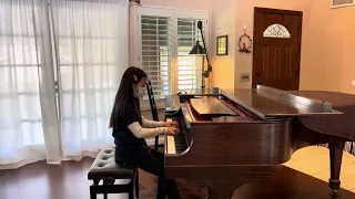 Anna plays Starlight by Mary Leaf