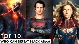 Top 10 Marvel And DC Superhero Who Can Defeat Black Adam | In Hindi | BNN Review