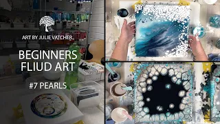 BEGINNERS FLUID ART #7 THE PEARL POUR