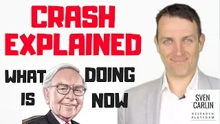 STOCK MARKET CRASH EXPLAINED -NEWS AND HOW IS BUFFETT PREPARED