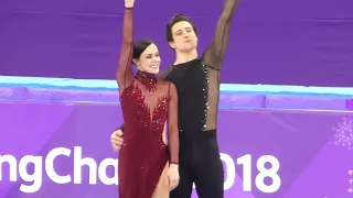 2018-02-20 Ice dance podium ceremony