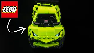 How I built the Lamborghini Aventador SV in LEGO ???