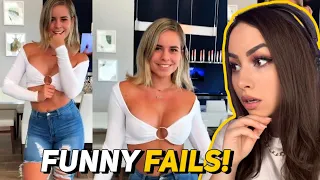 TRY NOT TO LAUGH WATCHING FUNNY FAILS VIDEOS #41 | Bunnymon REACTS