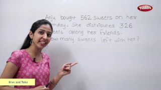 Word Problems on Subtraction | Subtract Numbers | Maths For Class 2 | Maths Basics For CBSE Children